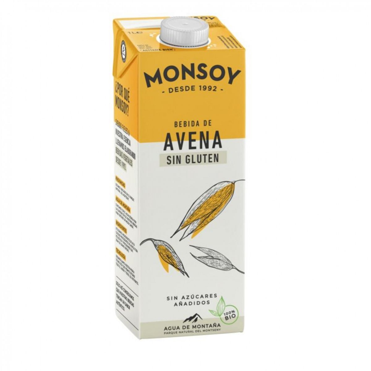Monsoy - Bebida de avena 1litro 