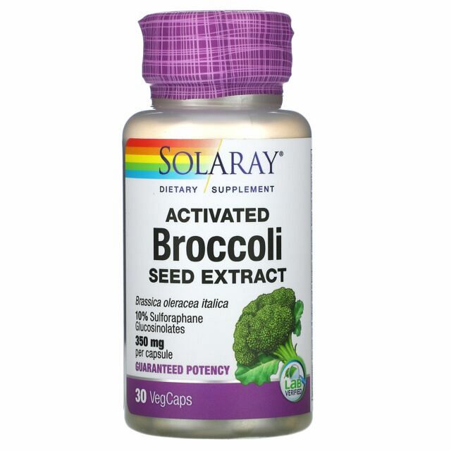Solaray - Brokkoli 350 mg Ergänzungen Unser Geschäft