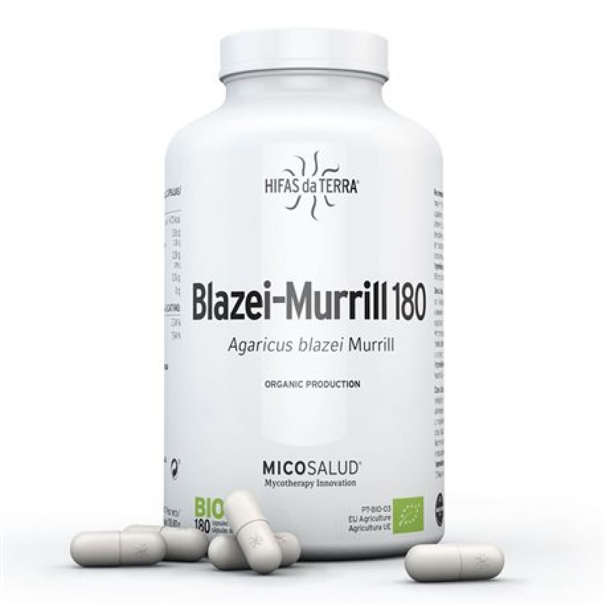 Hifas da terra - Blazei Murrill  658mg