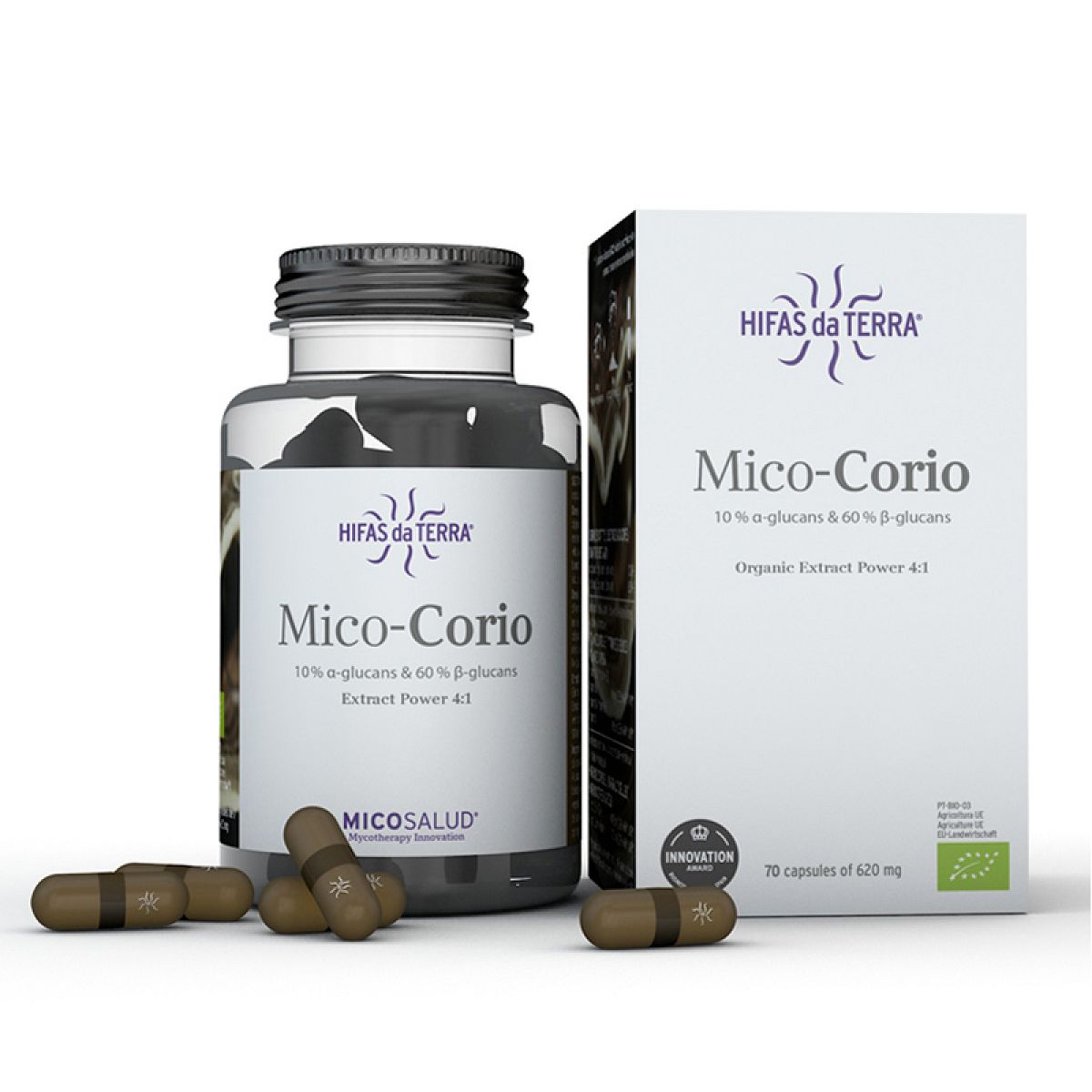 Hifas da terra - Mico Corio 620mg