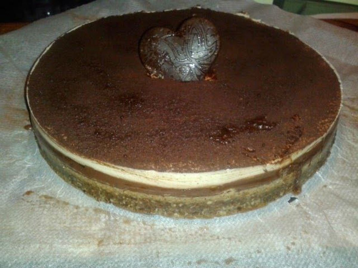 Tarta crudivegana Crudimisú 