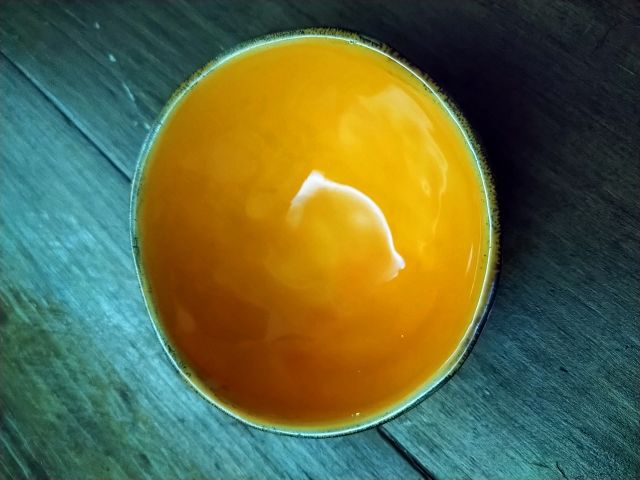 Kleine Schüssel ORANGE Keramik Speichern