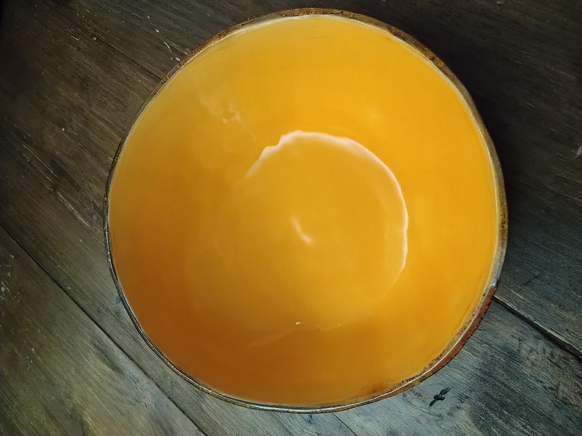 Cuenco grande. NARANJA