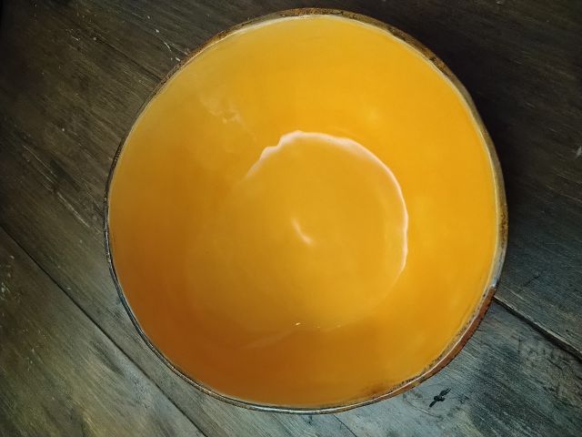 grand bol ORANGE Céramique boutique