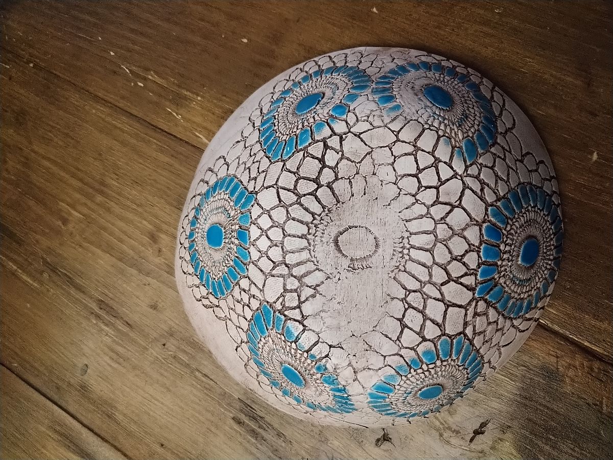 große Schüssel BLAU