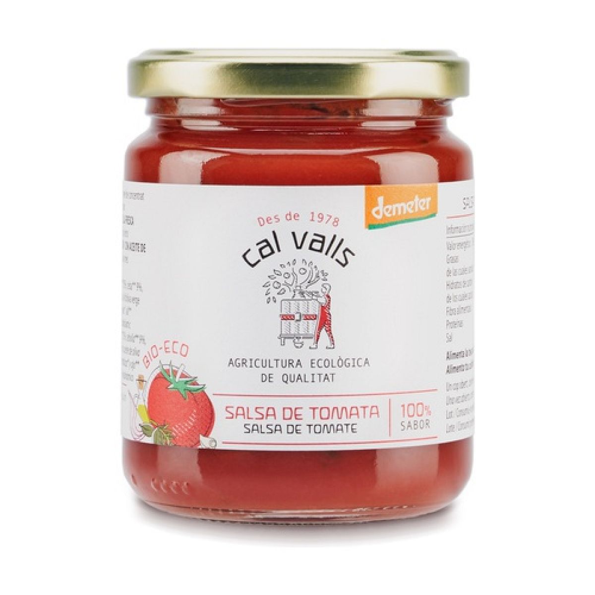 Cal valls - Tomate frito 350gr