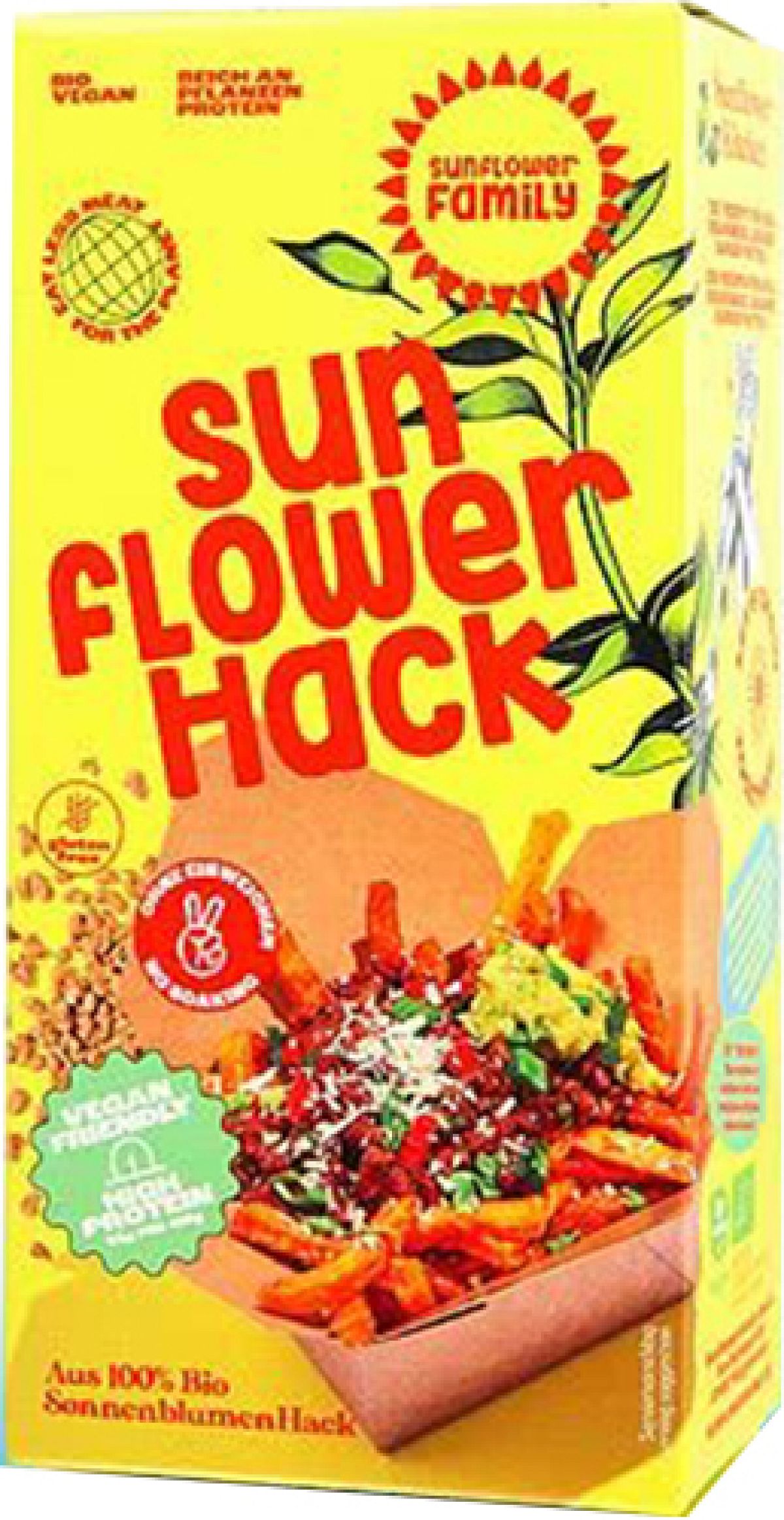 Sun flower hack - Carne picada vegana  76gr