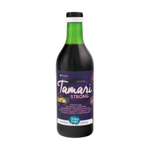 Terra Sana - Tamari salsa de soja fuerte 500ml Alimentación  La Tienda