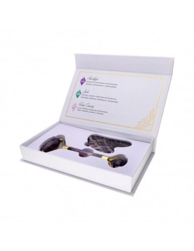 Amethyst - Geschenkbox Mineralien Speichern