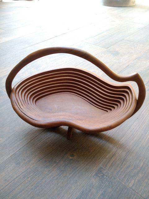 Obstschale - Libanonzeder Madera recicle Speichern
