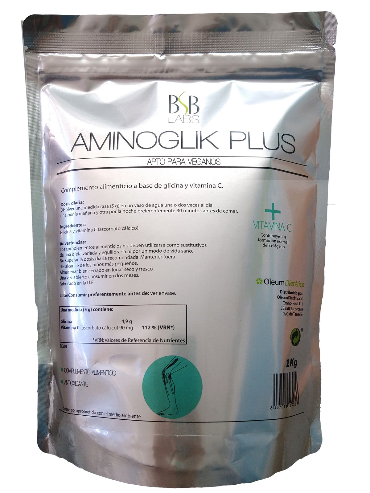 BSB Labs - Aminoglik plus  1kg