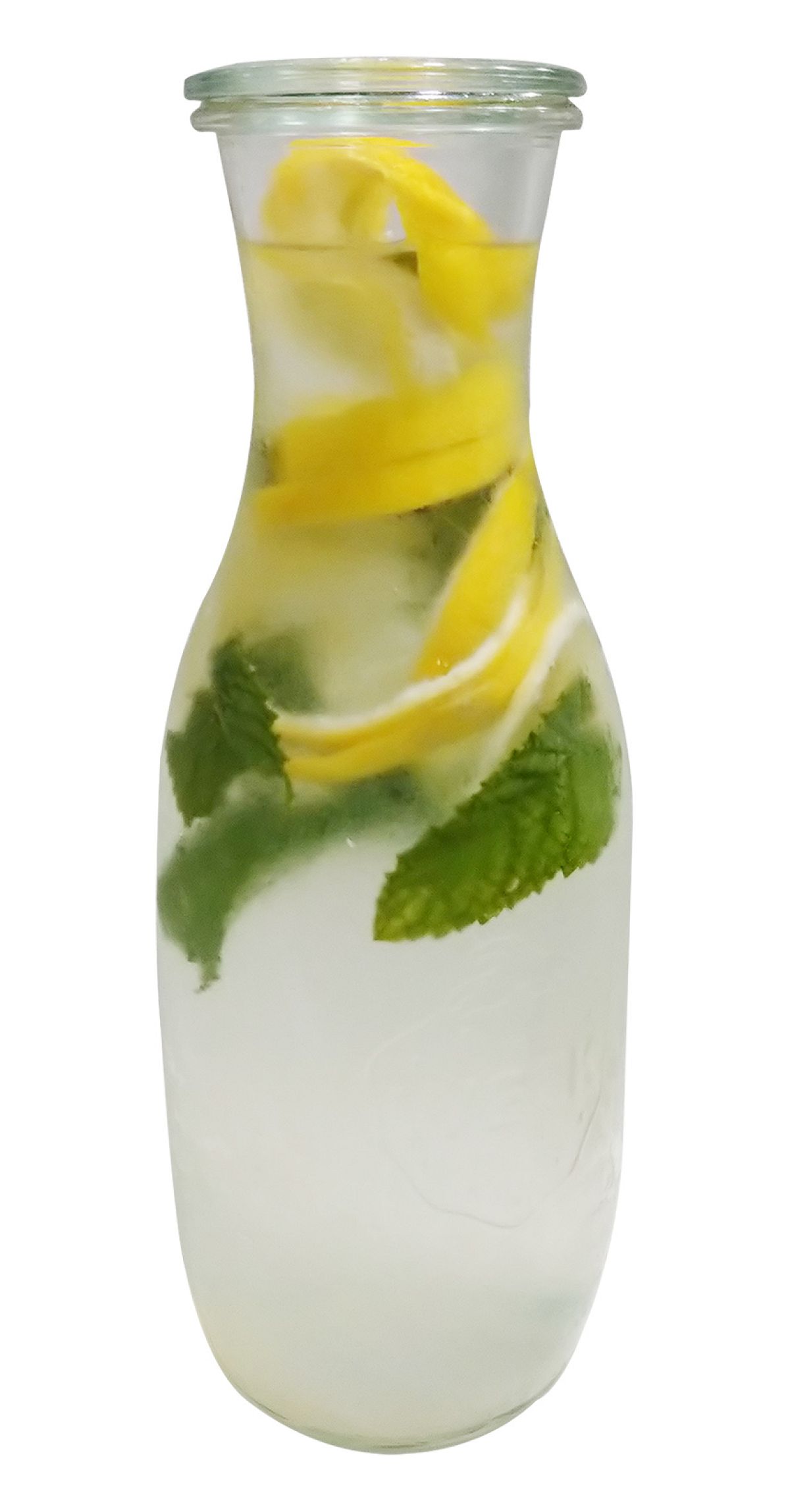 Limón, estevia y menta  1lt