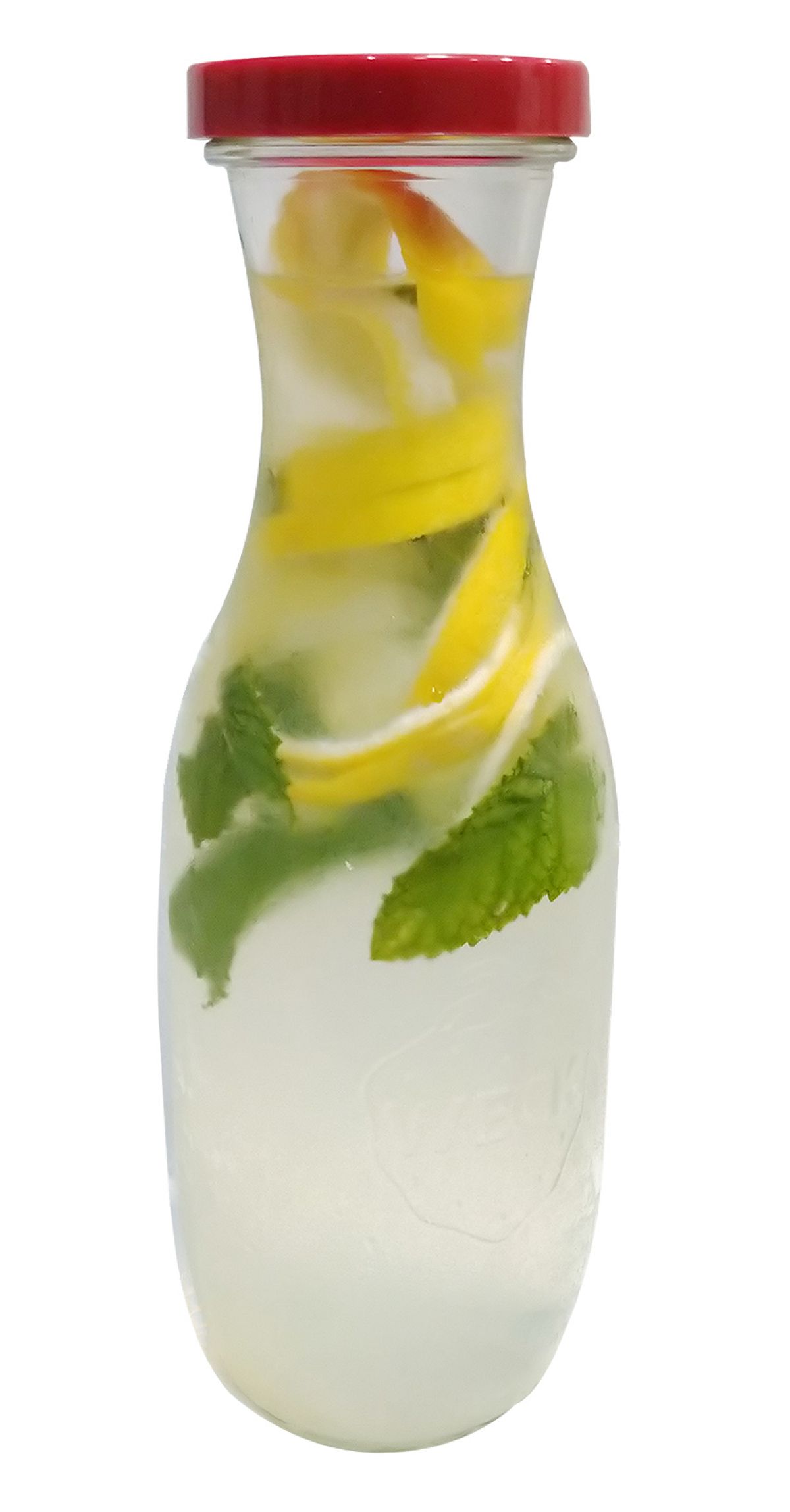 Limón, estevia y menta  1lt