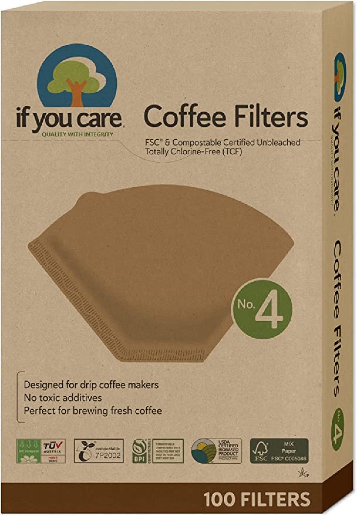 If you care -  Coffee filters  100 filters