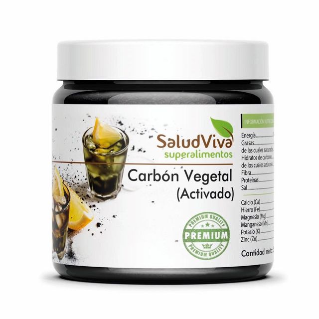 Salud viva - Carbón vegetal 50gr Suplementos La Tienda