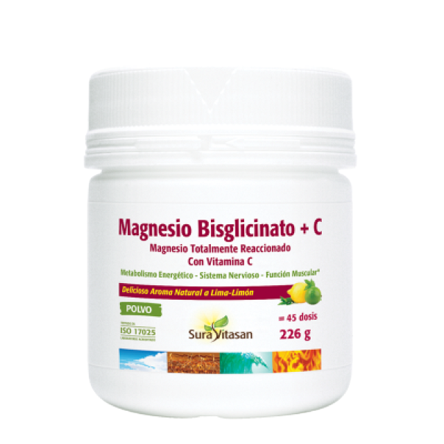 Suravitasan - Magnesio Bisglicinato  226gr Suplementos La Tienda