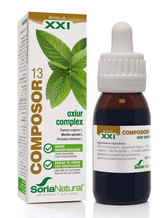 Soria natural - Composor 13 Oxiur-Komplex Ergänzungen Unser Geschäft