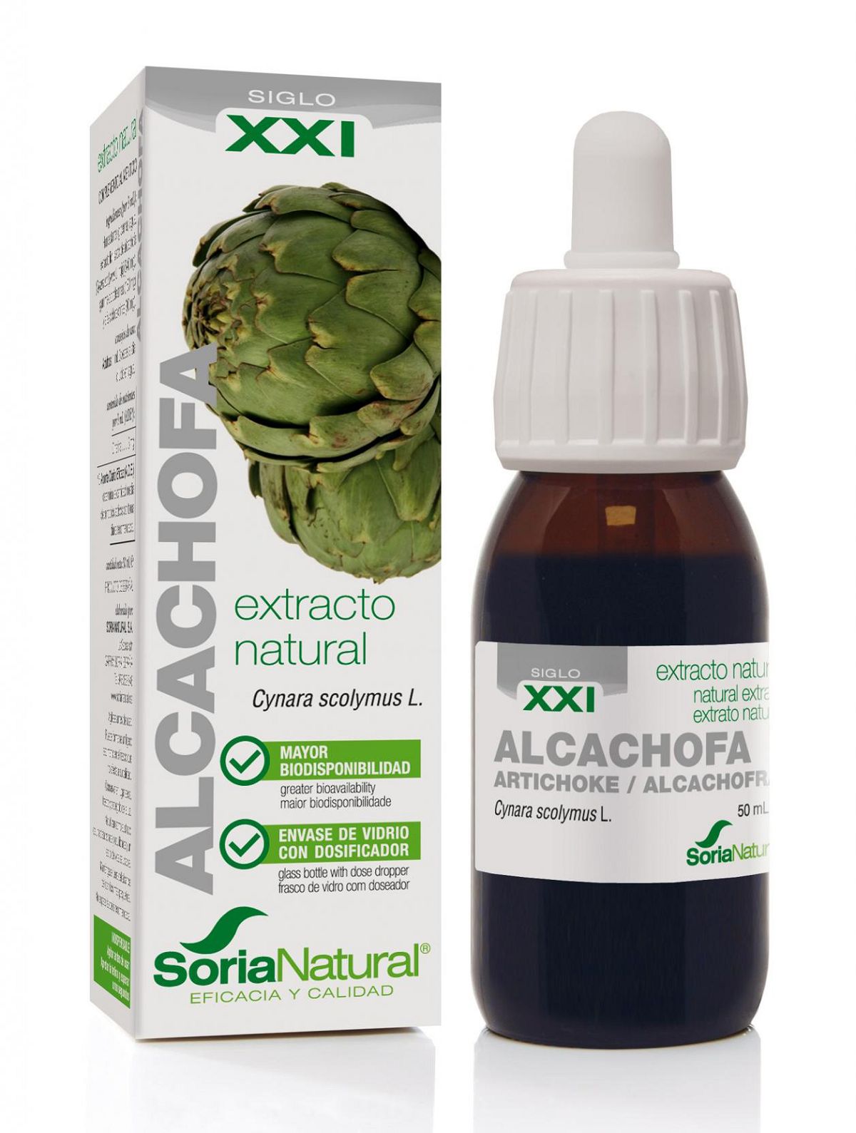 Soria natural - Extracto de alcachofa  50ml
