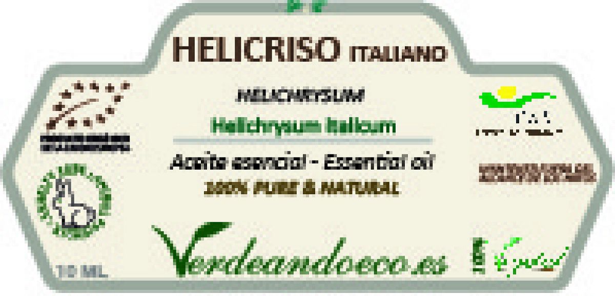 Verdeandoeco - Helicriso Italiano  10ml