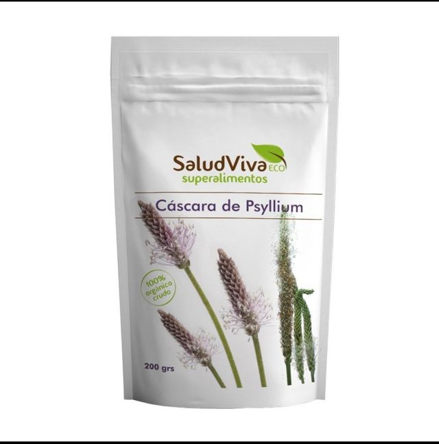 Salud viva - Cáscara de psyllium 200gr Suplementos La Tienda