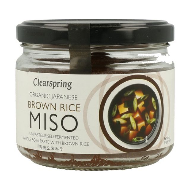 Clearspring - Brown rice, Miso  300gr Alimentación  La Tienda
