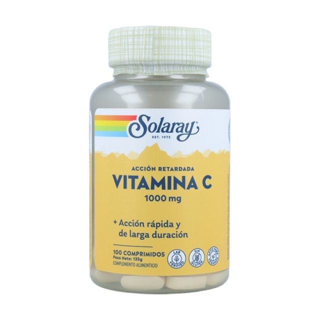Solaray - Vitamina C 1000mg  Suplementos La Tienda