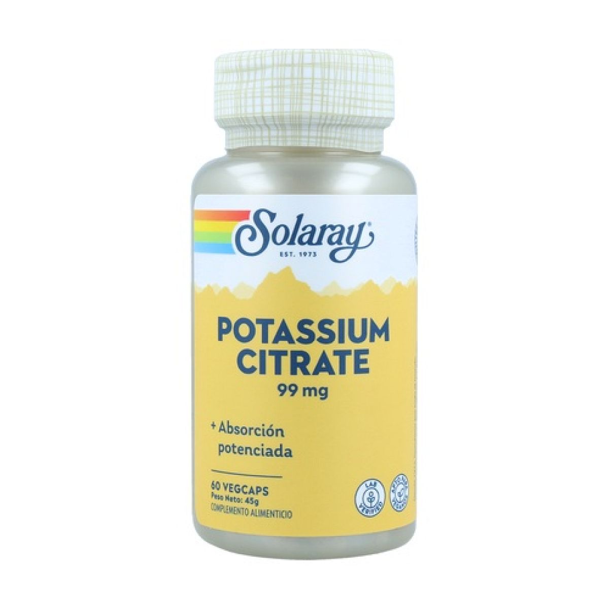 Solaray - Potassium citrate 99mg