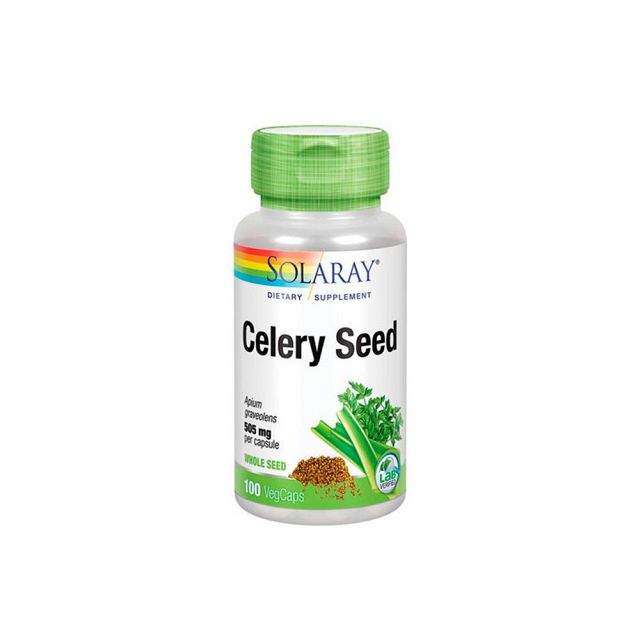 Solaray – Selleriesamen, 505 mg Ergänzungen Unser Geschäft