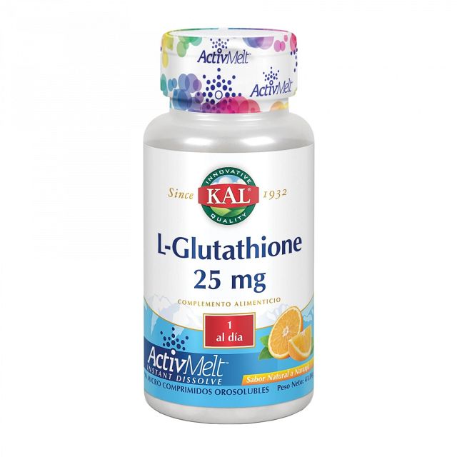 Kal - L-Glutathione 25mg Suplementos La Tienda
